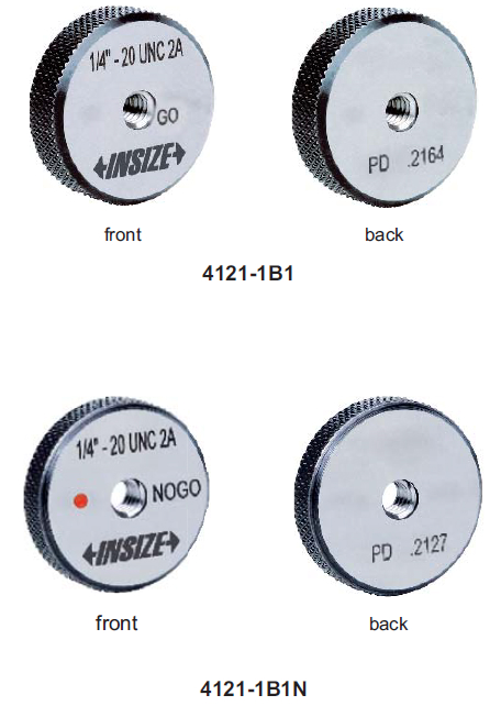 Dưỡng đo ren trụ Insize 4121 (tiêu chuẩn Mỹ)