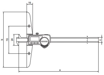 Thước đo sâu điện tử MarCal 30 EWR-D