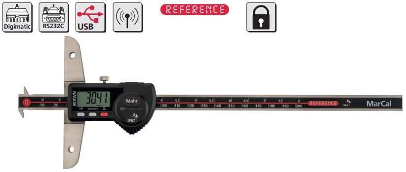 Thước đo sâu điện tử MarCal 30 EWR-D