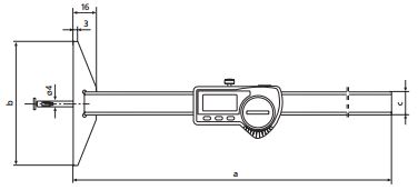 Thước đo sâu điện tử MarCal