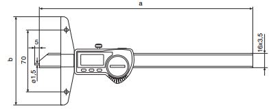 Thước đo sâu điện tử MarCal 30 EWR