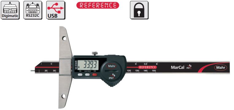 Thước đo sâu điện tử MarCal 30 EWR