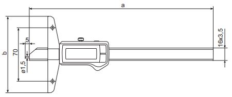 Thước đo sâu điện tử MarCal 30 EWRi