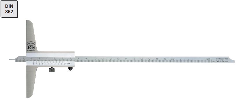 Thước đo sâu cơ khí MarCal 30 N