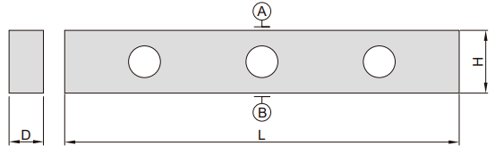 Thước đo độ thẳng bằng đá granite Insize 4147
