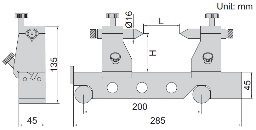 Dụng cụ kiểm tra côn Insize 4157-200 3 Dụng cụ kiểm tra côn Insize 4157-200
