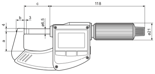 Panme điện tử đo ngoài Mahr Micromar 40 ER 4157010 1 40ER