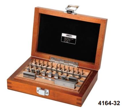 Bộ mẫu chuẩn Carbide Insize 4164-176 4 Bộ mẫu chuẩn Carbide Insize 4164