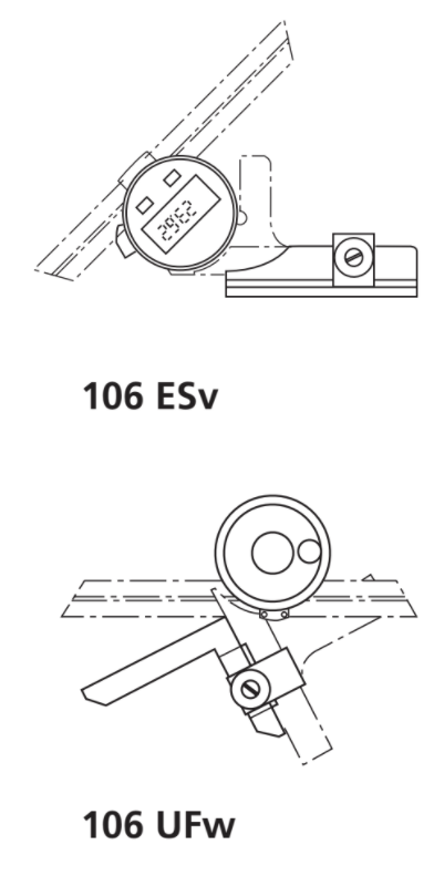 Thước đo góc vát vạn năng MarTool 106 UF