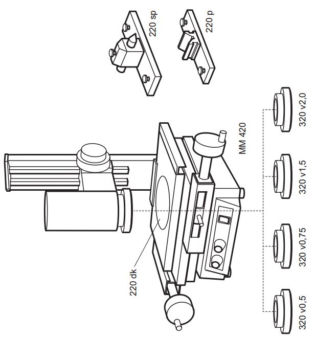 Kính hiển vi đo lường MarVision MM 420 4247603 3 Kính hiển vi đo lường MarVision MM 420