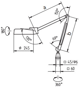 Kính lúp có đèn chiếu MarVision 130 WR
