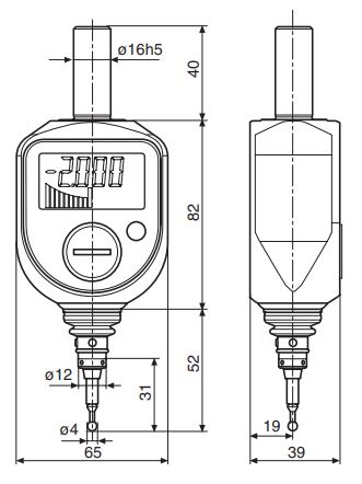 Đồng hồ so điện tử đầu dò cảm ứng 3D MarTest 802 EW