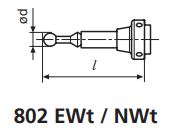 Đồng hồ so cơ khí đầu dò cảm ứng 3D MarTest 802 NW 4304312 4 Đồng hồ so cơ khí đầu dò cảm ứng 3D MarTest 802 NW