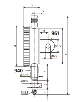 Đồng hồ so cơ khí độ chính xác cao MarCator
