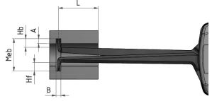 Ngàm đo kích thước loại đồng hồ MaraMeter 838 TI
