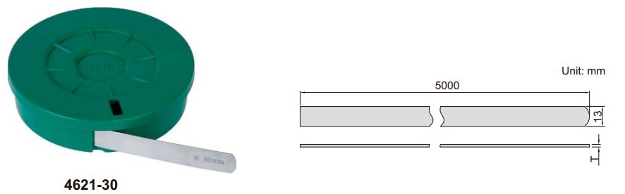 Cuộn căn lá Insize 4621-07 2 Cuộn căn lá Insize 4621