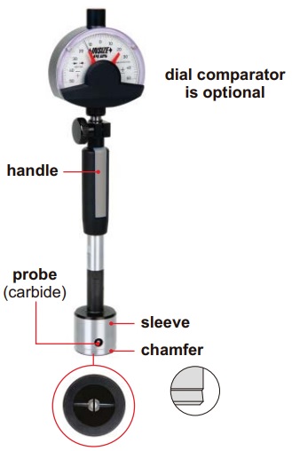 Dụng cụ đo lỗ (loại nêm) Insize 4653