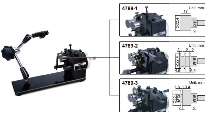 Thiết bị đo đồng tâm Insize 4789