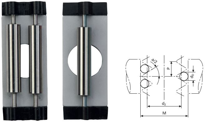 Bộ trục chuẩn ren MarGage 426 MS