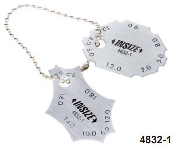 Thước đo mối hàn Insize 4832 3 Thước đo mối hàn Insize 4832