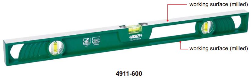 Thước thủy (nivo) hợp kim nhôm Insize 4911