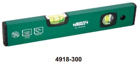 Thước thủy (nivo) hợp kim nhôm (loại cơ bản) Insize 4918