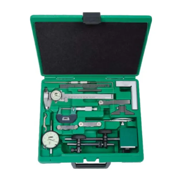 Bộ dụng cụ đo cơ khí chính xác 13 chi tiết Insize 5014 Bộ dụng cụ đo cơ khí chính xác 13 chi tiết Insize 5014