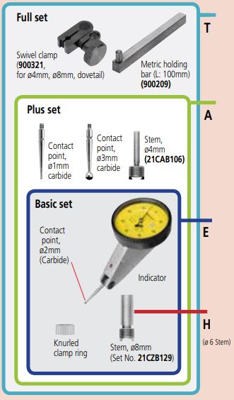 Đồng hồ so cơ khí Mitutoyo loại ngang 513