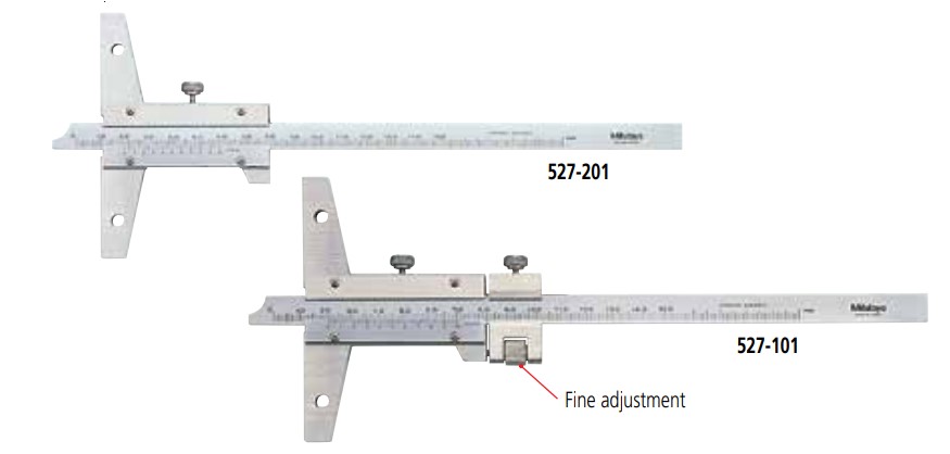 Thước đo sâu cơ khí Mitutoyo Series 527