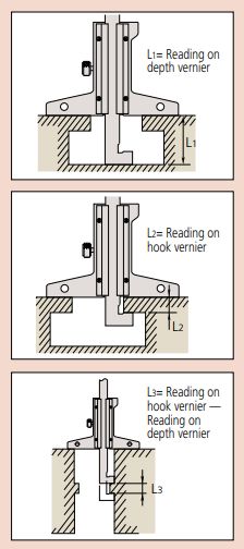 Thước đo sâu cơ khí loại đầu móc Mitutoyo Series 527