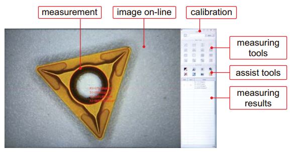Kính hiển vi đo lường (loại cơ bản) Insize 5307-ID100