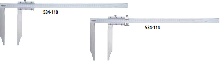 Thước kẹp cơ khí mỏ dài Mitutoyo 534