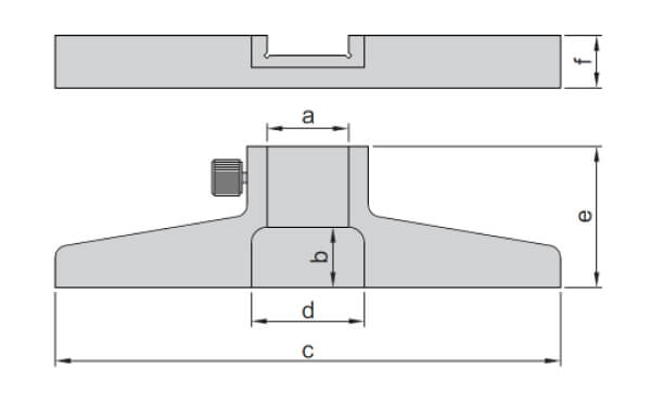 Đế gắn thước kẹp đo sâu Insize 6140