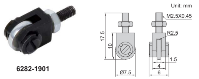 Đầu đo dành cho đồng hồ so Insize 6282 14 Đầu đo dành cho đồng hồ so Insize 6282
