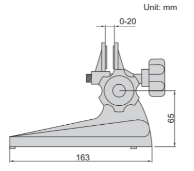 Đế kẹp thước panme Insize 6301