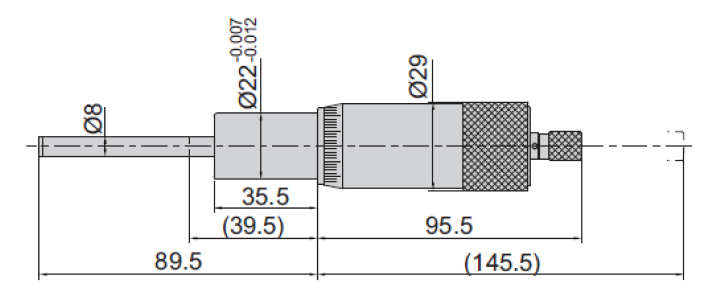 Đầu đo thước panme Insize 6375