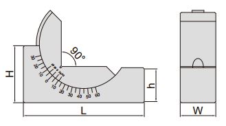 Bộ căn góc có điều chỉnh Insize 6535