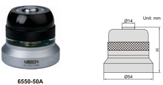 Dụng cụ sét 0 (sét Z) điện tử Insize 6550