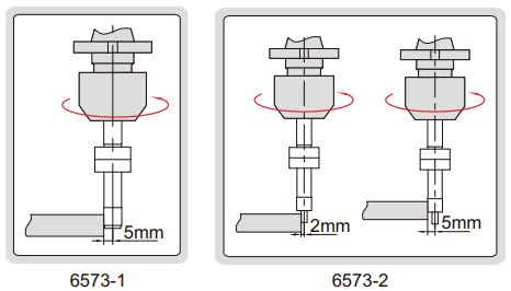 Đầu rà biên CNC loại chống từ tính Insize 6573