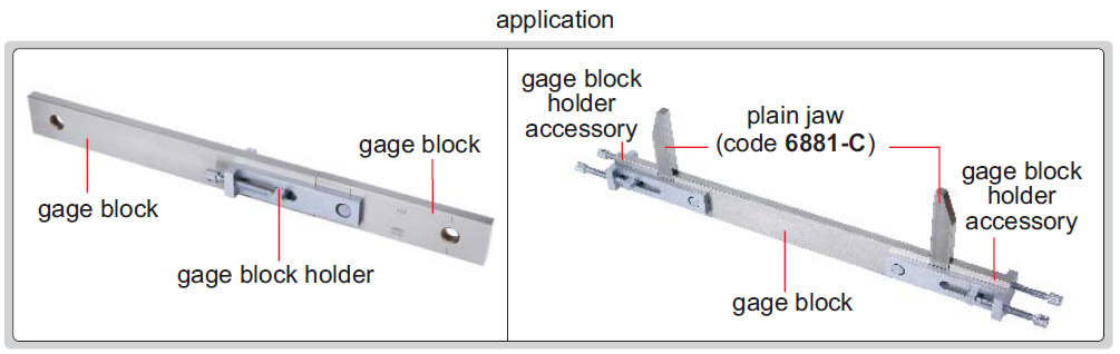 Gá đỡ khối chuẩn Insize 6886
