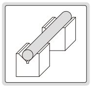 Khối V đá Gra-nit Insize 6897