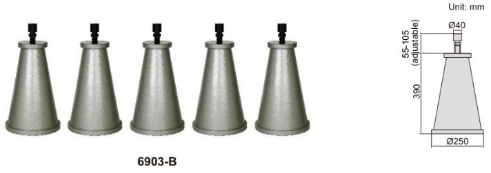 Bộ chân đế cho bàn MAP cớ lớn Insize 6903