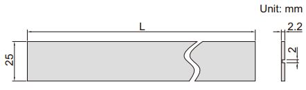 Thước lá cứng Insize 7113 3 Thước lá cứng Insize 7113