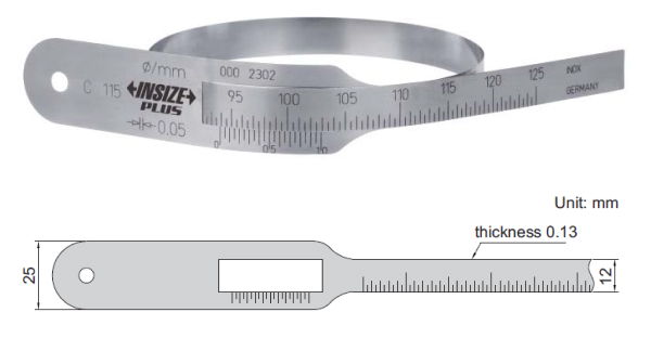 Thước đo chu vi Insize 7116