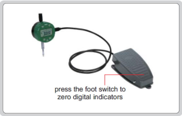 Công tắc bàn đạp chân cho đồng hồ so Insize 7360-1M 6 Công tắc bàn đạp chân cho đồng hồ so Insize 7360-1
