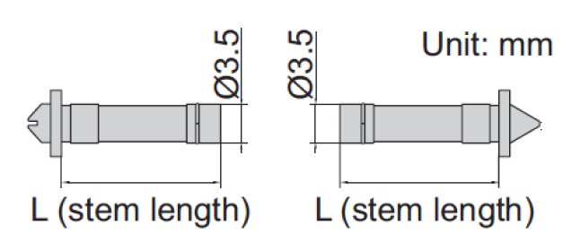 Đầu thay thế Insize 7385 dành cho thước panme đo ren trong