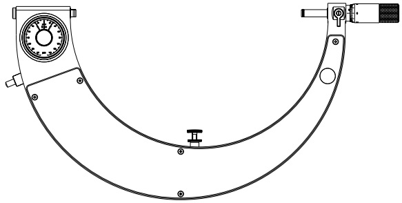 Panme đồng hồ đo ngoài Feinmess Suhl 76053757220 9 0537