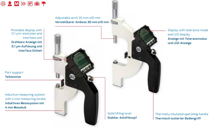 Panme điện tử Feinmess Suhl 76390200120 4 3902
