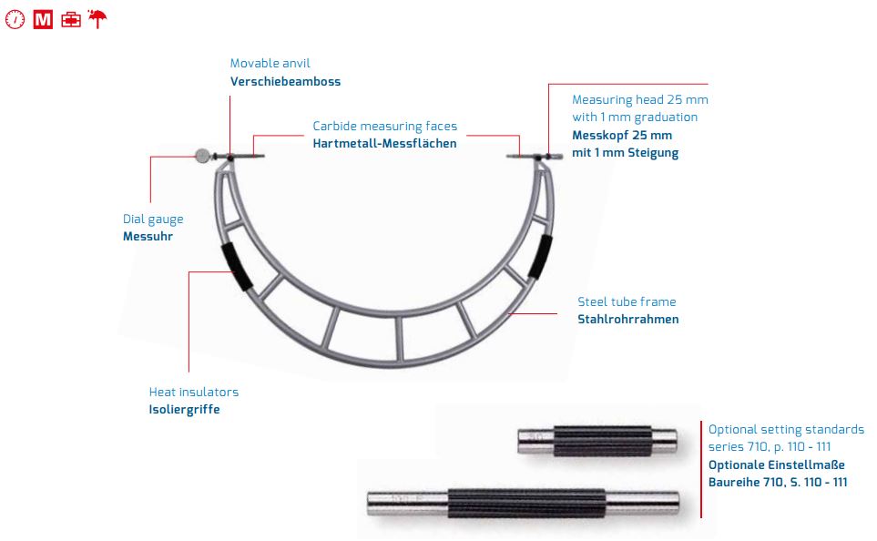 Panme đồng hồ Feinmes Suhl 76931010620 3 Panme đồng hồ Feinmes Suhl 220