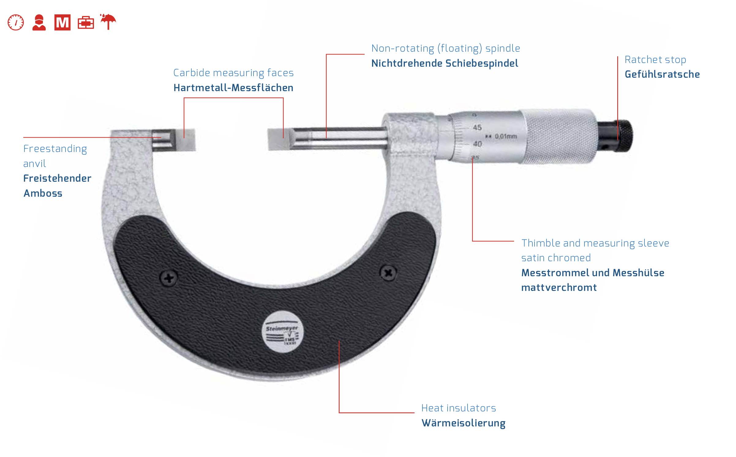 Panme cơ khí Feinmess Suhl 76934020420 3 380